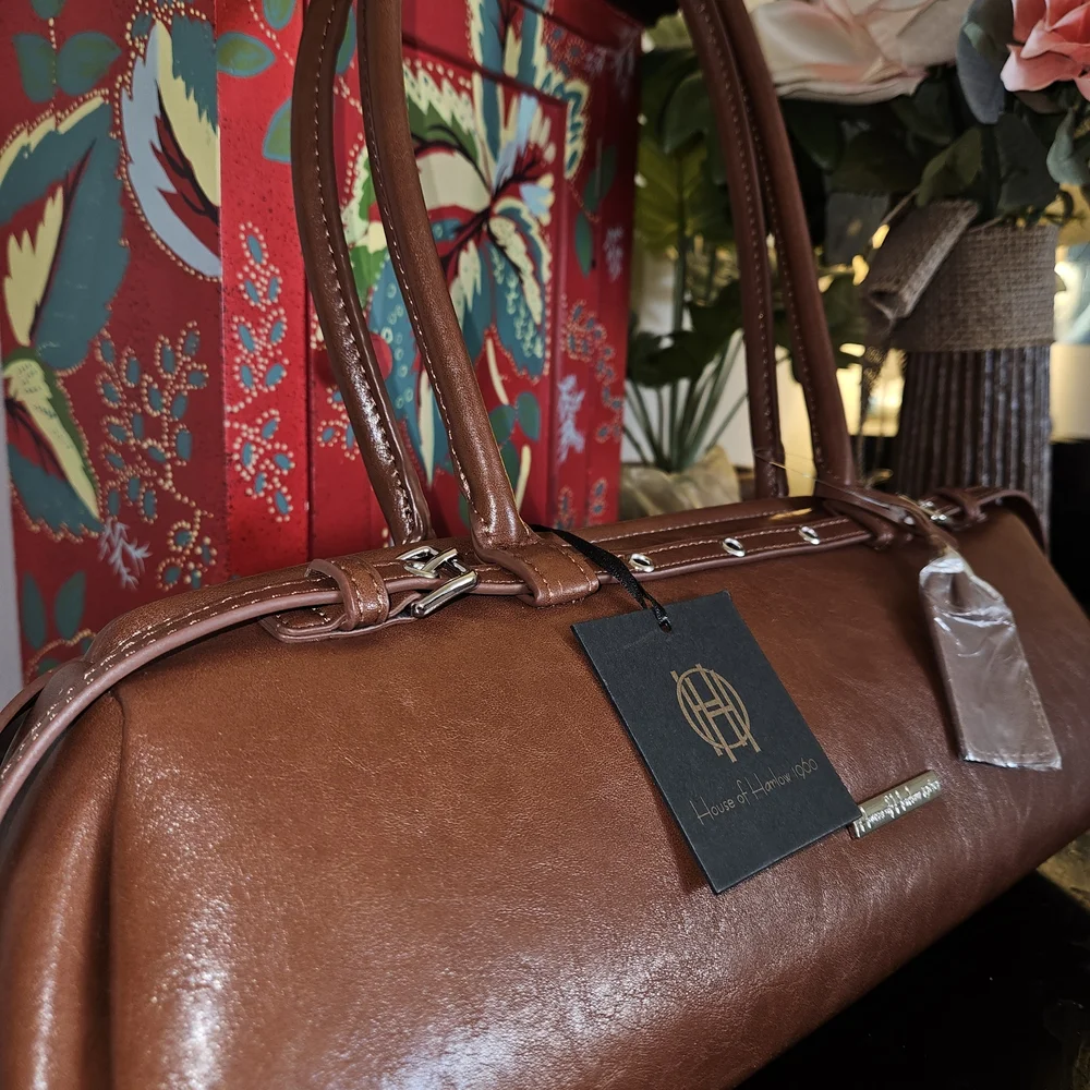 House Of HARLOW Brown Handbag - Picture 3 of 9